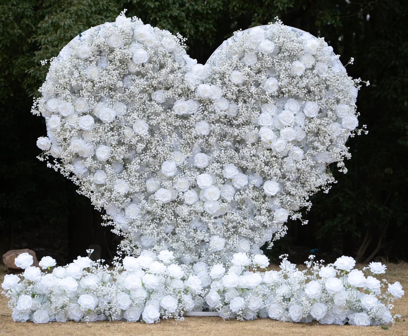 Lafayette, LA Backdrop Rental | The Pure Heart in Ivory