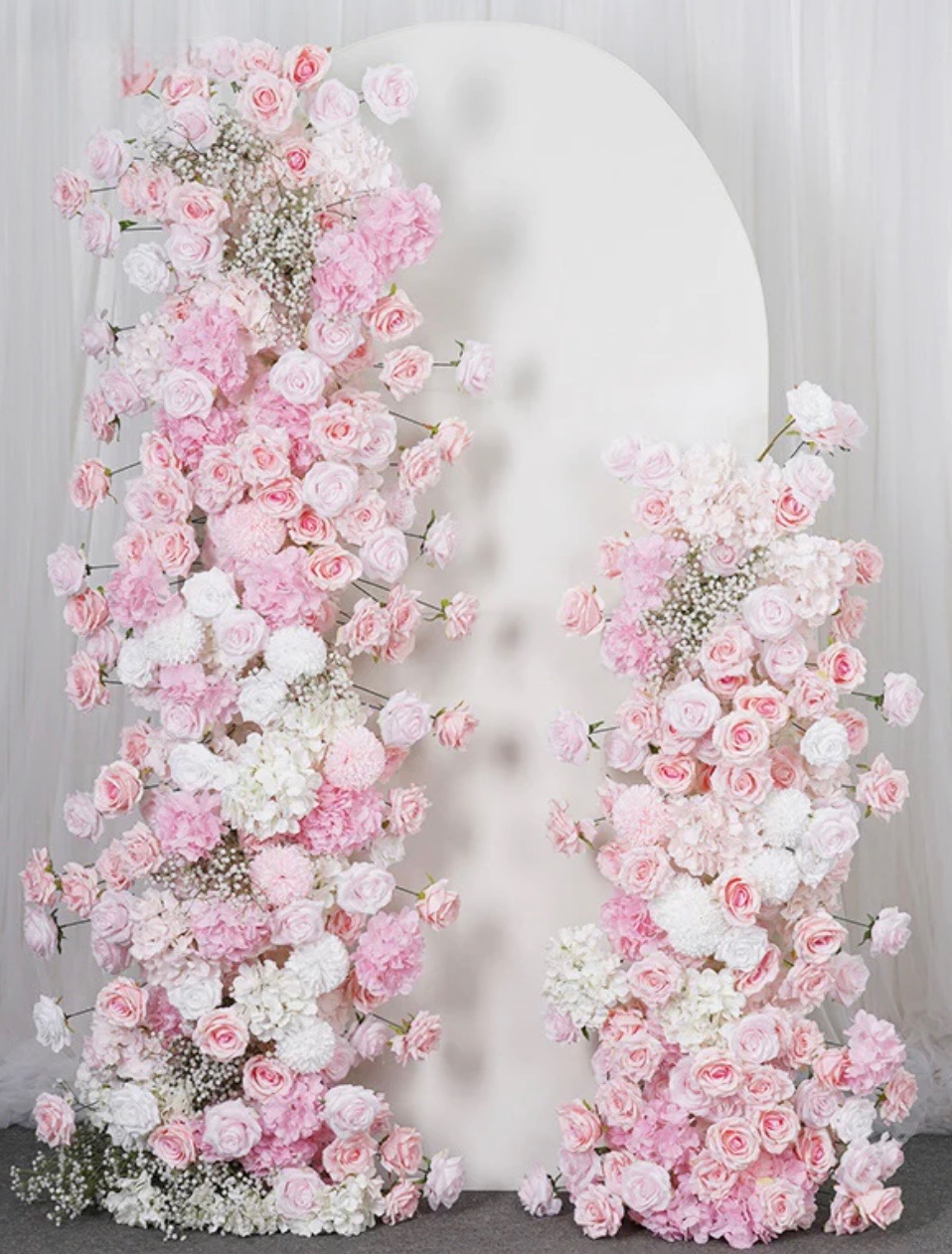 Lafayette, LA Backdrop Rental | Ballet Pink Pillars