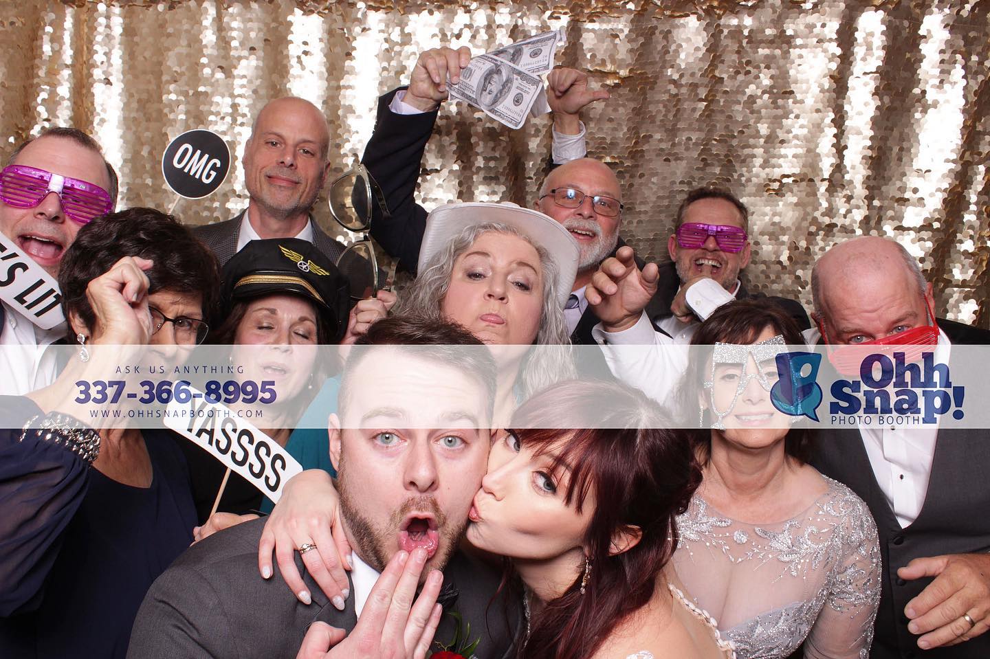 Why Are Some of My Photos Watermarked and How Can I Remove It | Lafayette Photo Booth | Ohh Snap